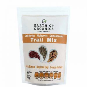 Trail mix: Goji berry, mulberry, goldenberry marca Earth Co Organics
