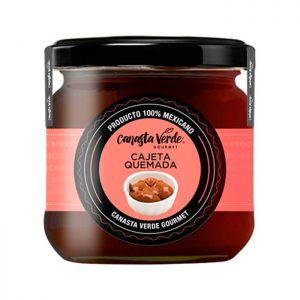 cajeta quemada de leche de cabra